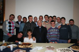 2010-Direttore e giovani seminaristi